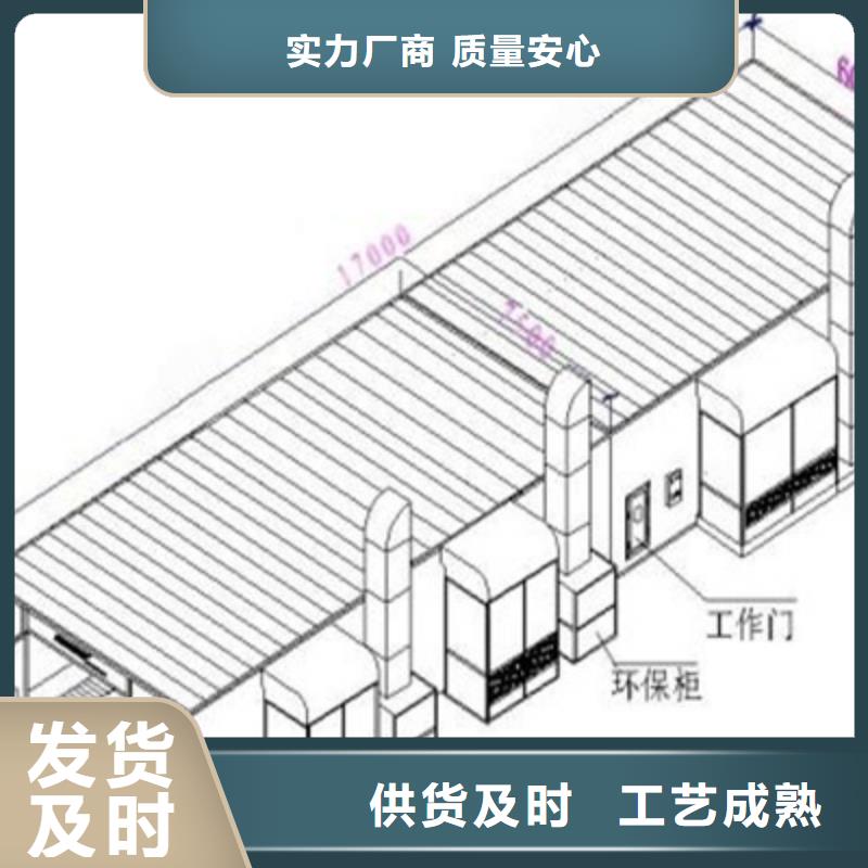 移动伸缩喷烤漆房节能环保