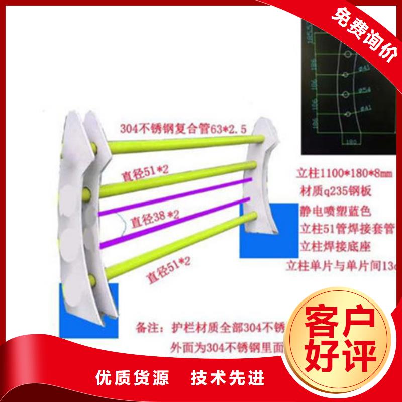 不锈钢复合管护栏安装方便