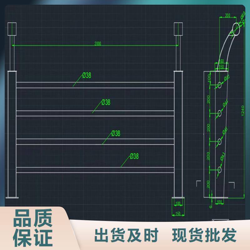 展鸿铝合金灯光桥梁护栏