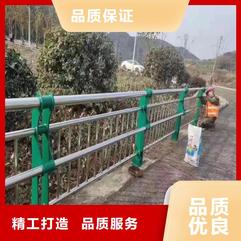 桥梁防撞景观护栏现场图片