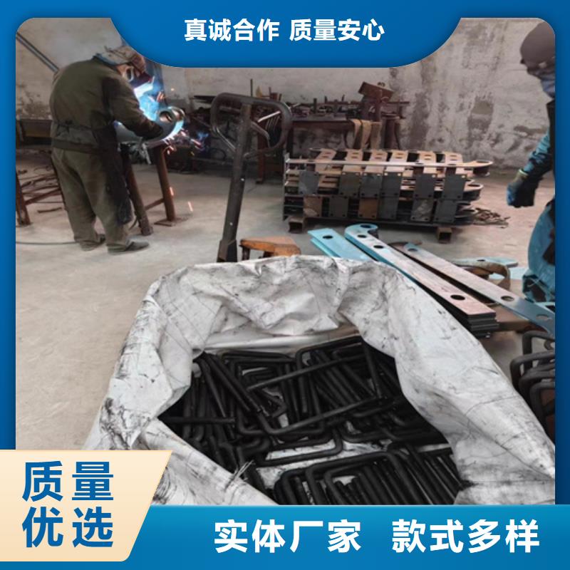 Q345碳鋼噴塑防撞護(hù)欄 廠家、報價