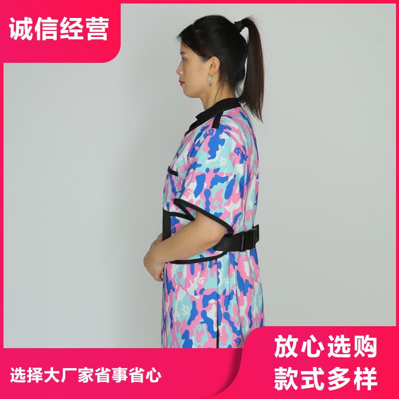 規(guī)模大的單面短袖鉛衣廠家