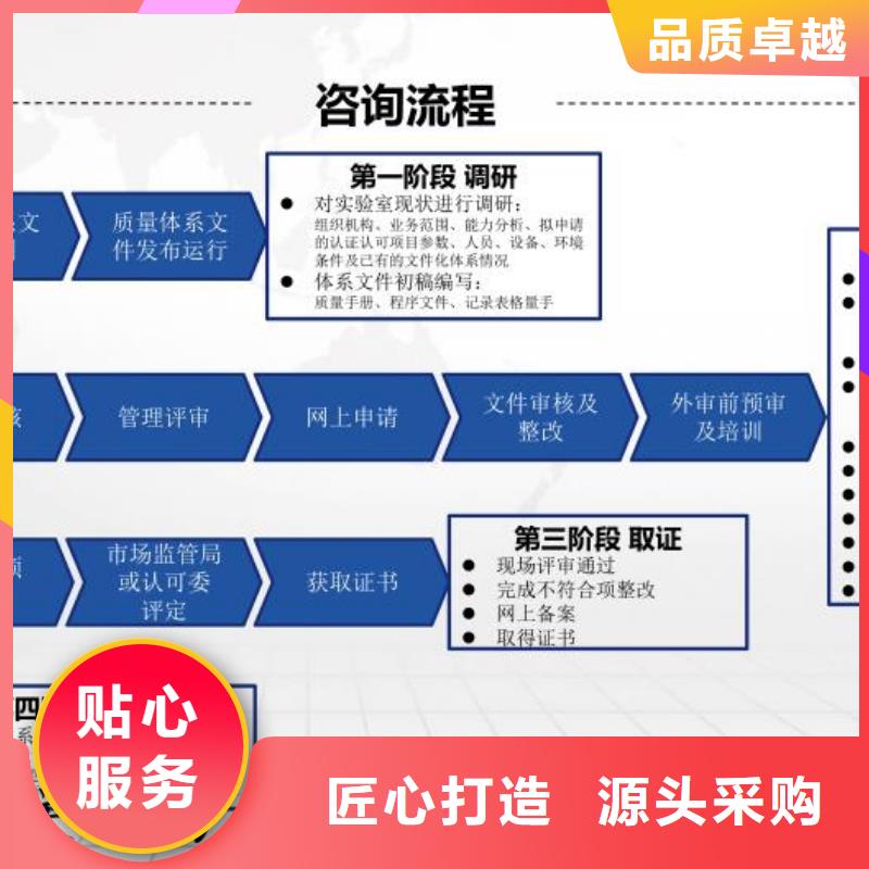 【CMA资质认定CNAS申请流程拥有多家成功案例】