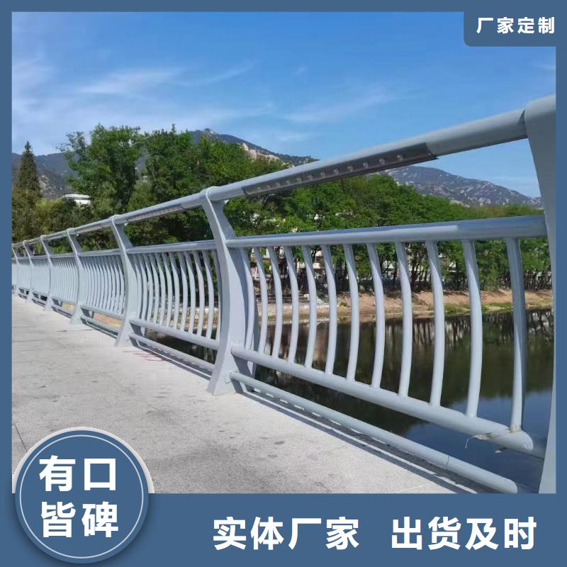 定安县镀锌管河道护栏静电喷塑河道护栏来图加工定制