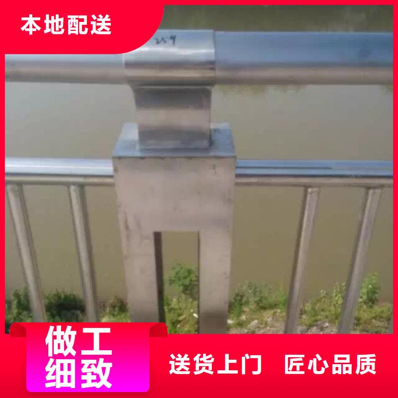 【河道护栏-热镀锌立柱产品实拍】