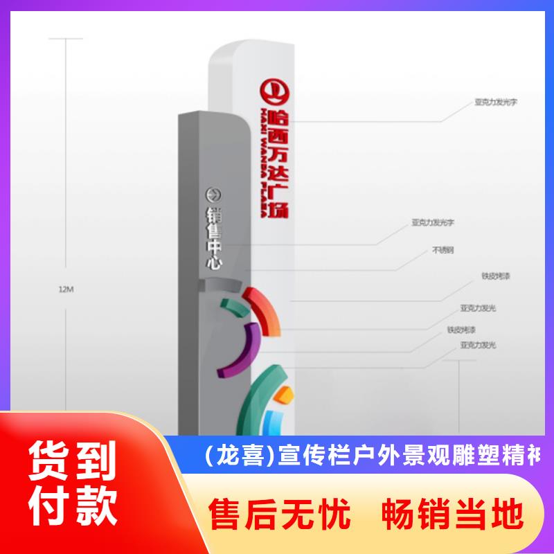 立式标牌精神堡垒支持定制