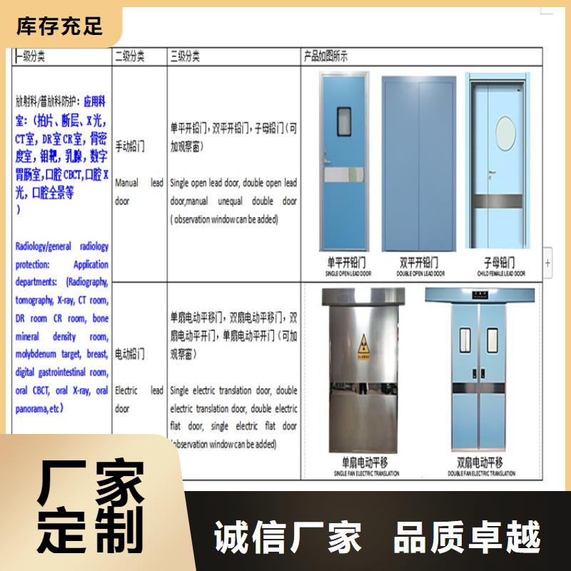 手动防护铅门、手动防护铅门厂家-库存充足