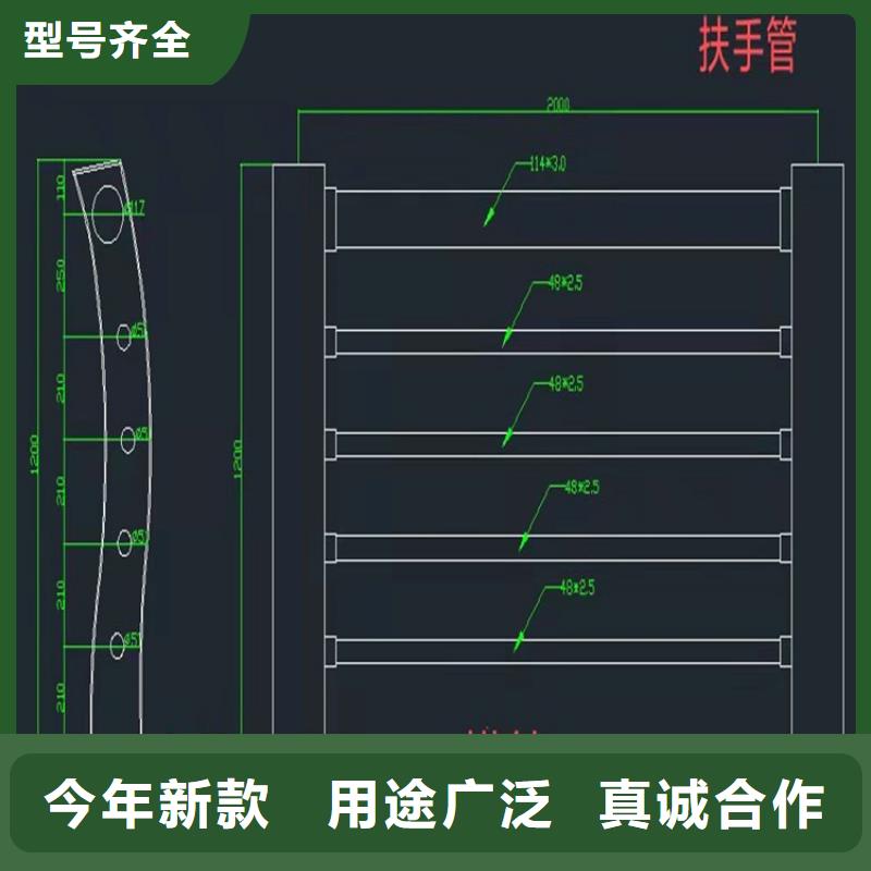 桥上的防撞护栏可加工设计