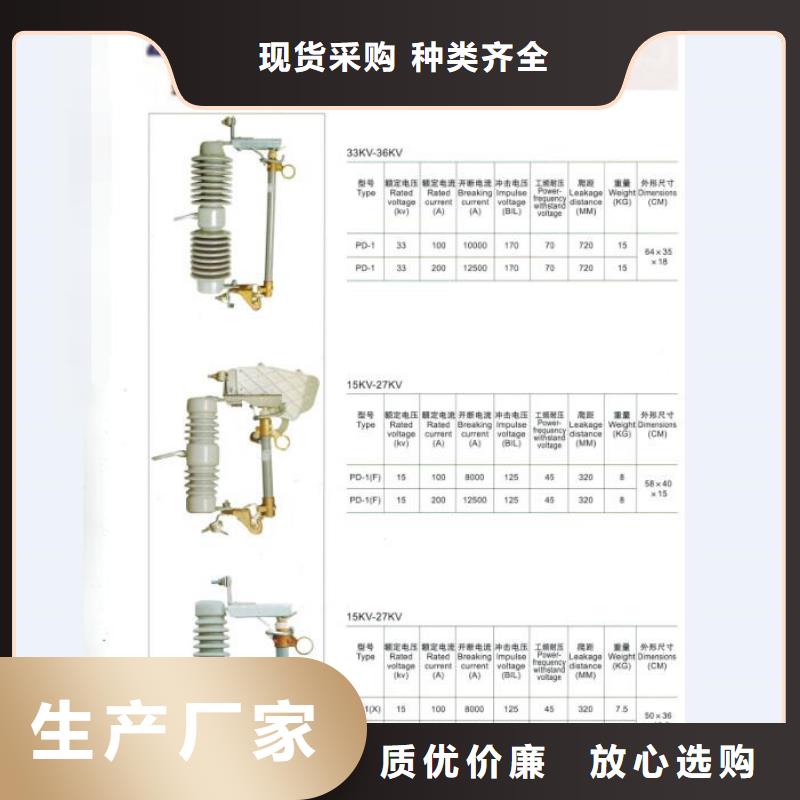 熔断器-金属氧化物避雷器生产厂家