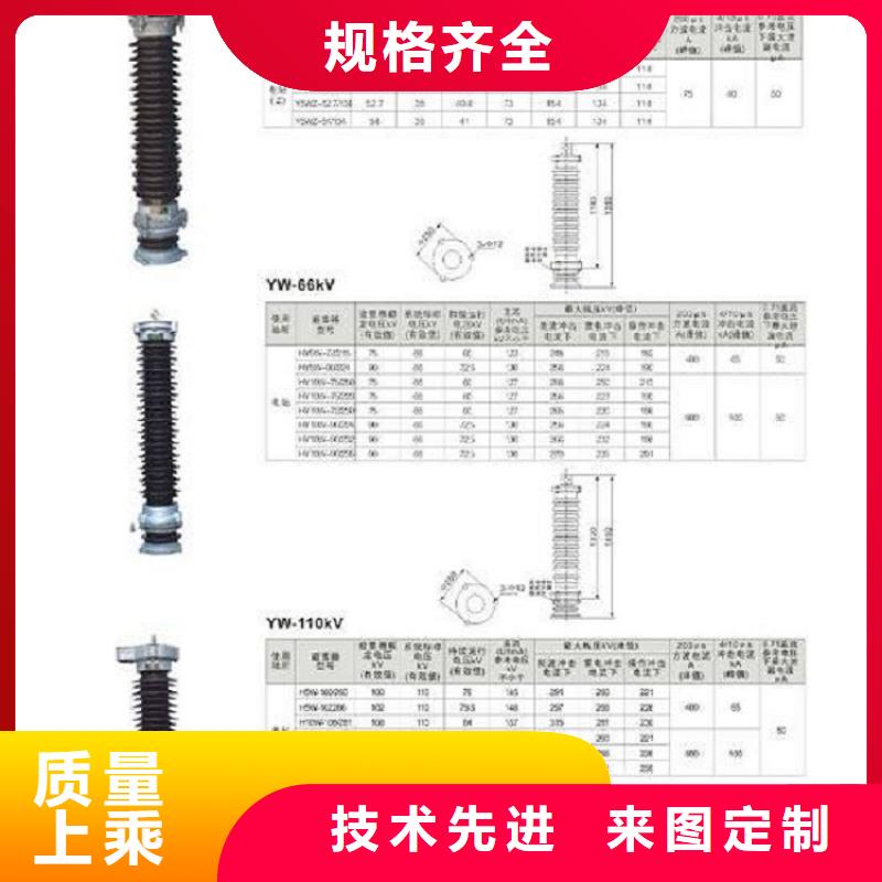 金属氧化物避雷器Y10W-102/266生产厂家