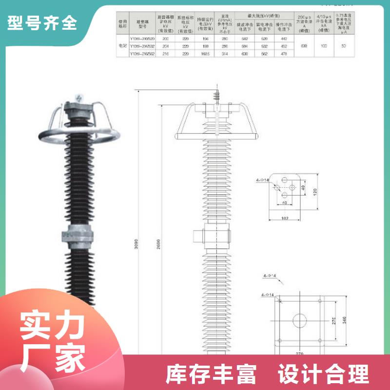 避雷器Y10W-96/232【浙江羿振电气有限公司】