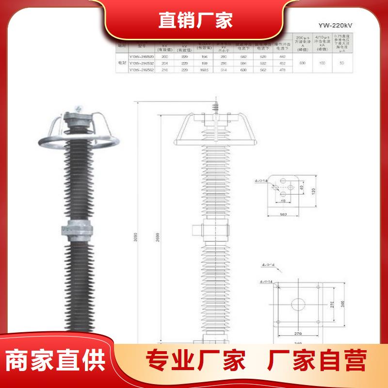 避雷器Y10W1-216/562【上海羿振电力设备有限公司】