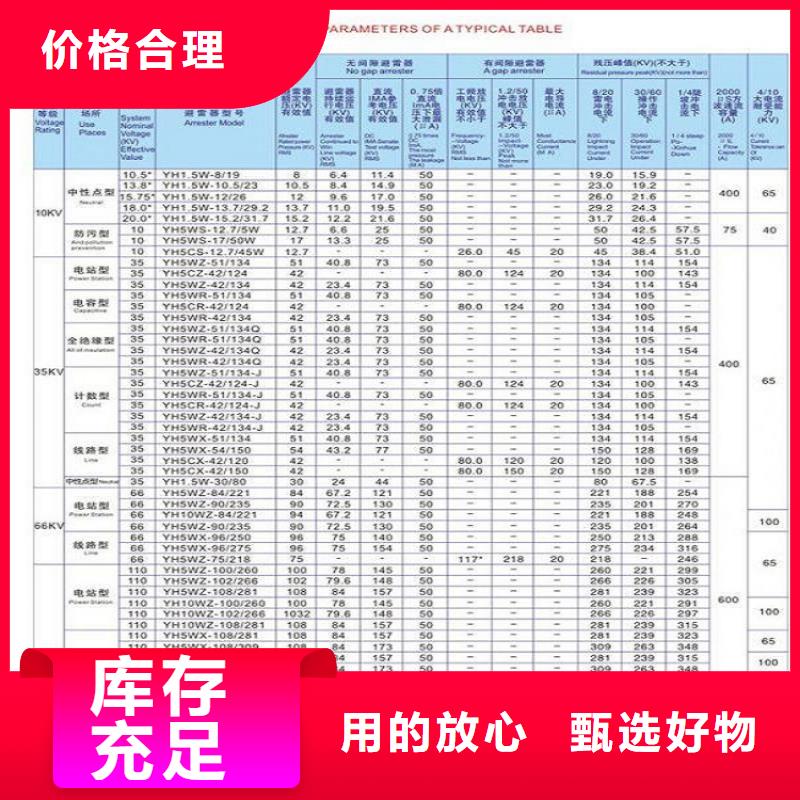 【避雷器】YH10WX-120/320TD【上海羿振电力设备有限公司】