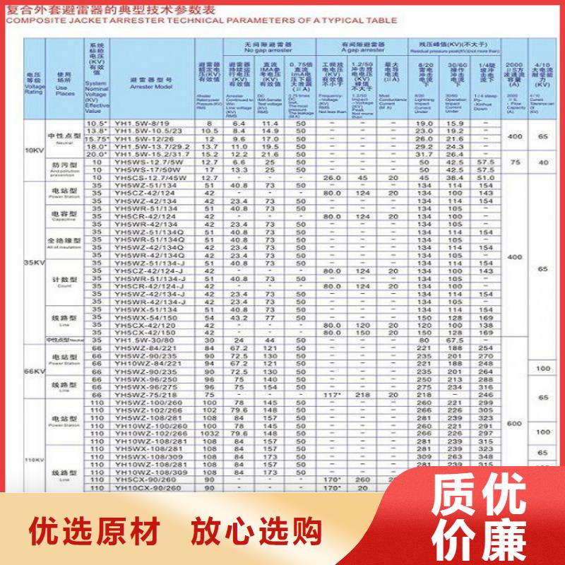 避雷器HY5CX-13/35G【羿振电力】