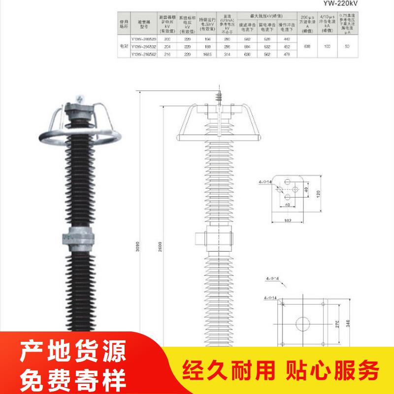 氧化锌避雷器HY10W-192/500【上海羿振电力设备有限公司】