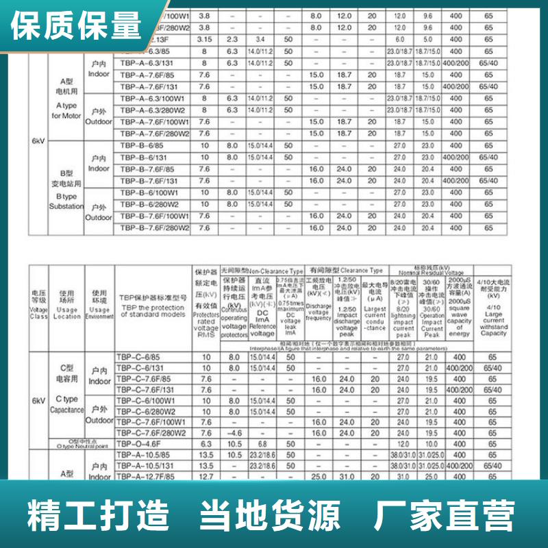 保护器(组合式避雷器)YHB1.5CD-4.8/12*4.8/12