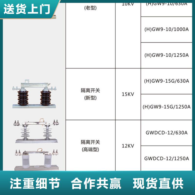 单极隔离开关HGW9-15W/1000A厂家现货