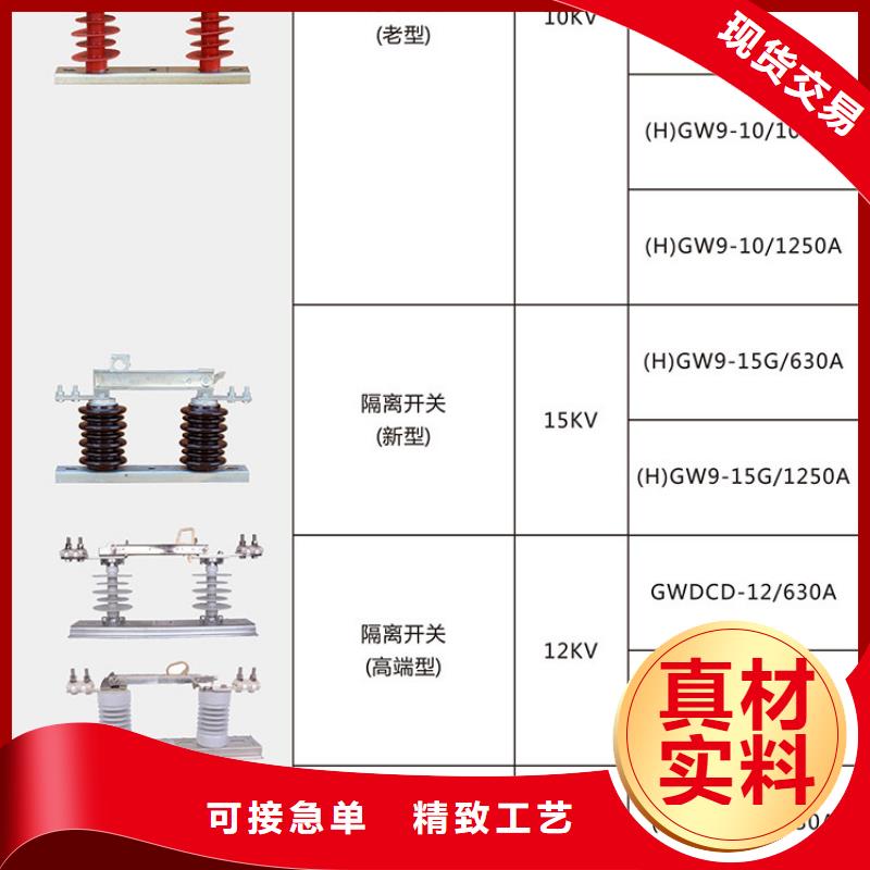 HGW9-10/1250A户外高压交流隔离开关