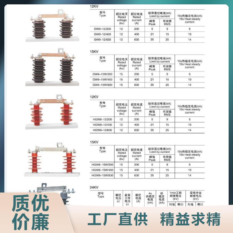 【高压隔离开关】HGW9-12/1000