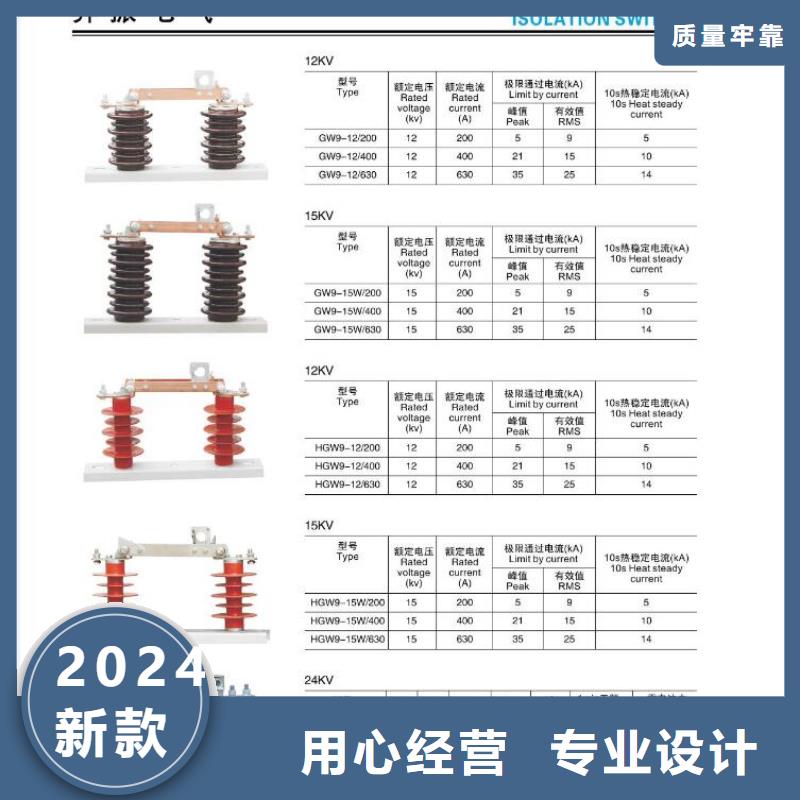 HGW9-10KV/630户外高压交流隔离开关.