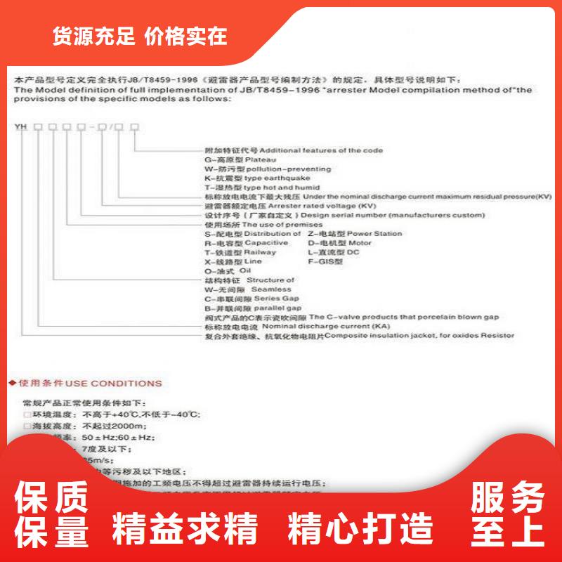 避雷器YH10WZ1-90/235【羿振电气】