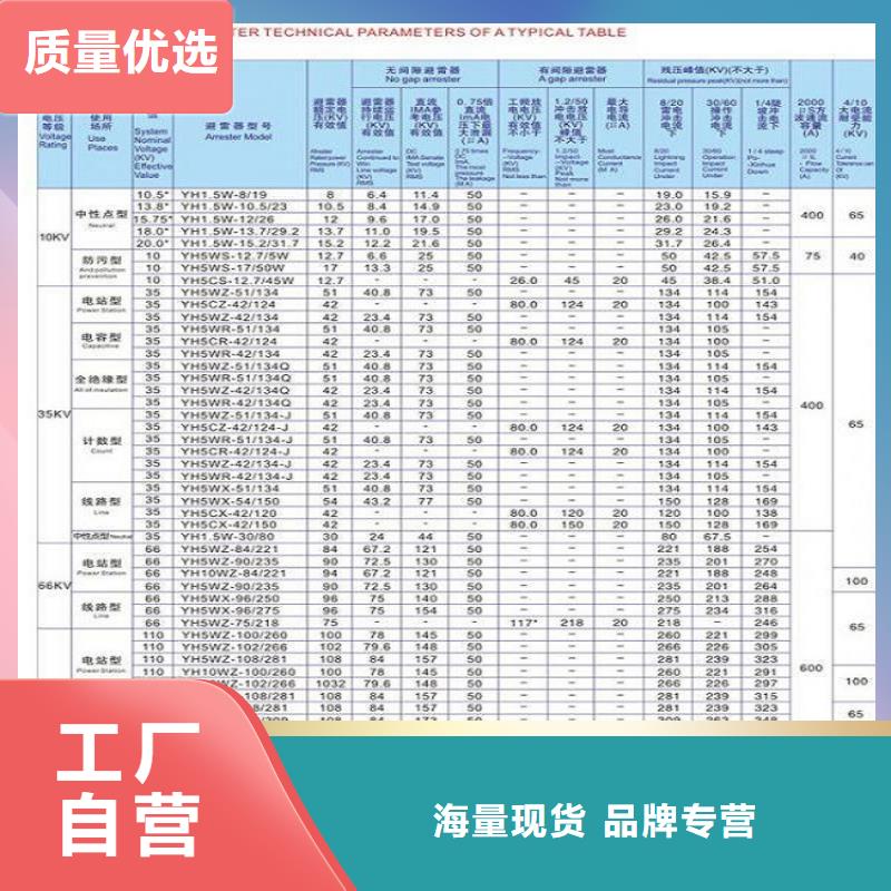 线路过电压保护器YH5WX-12.7/36G