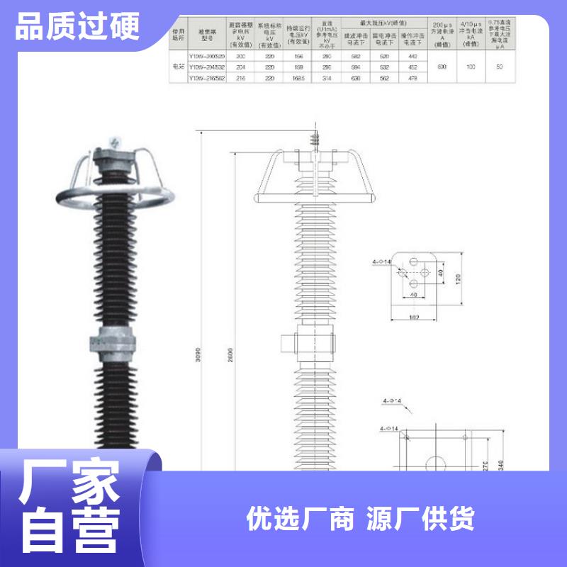 避雷器Y10W-200/520羿振电气有限公司