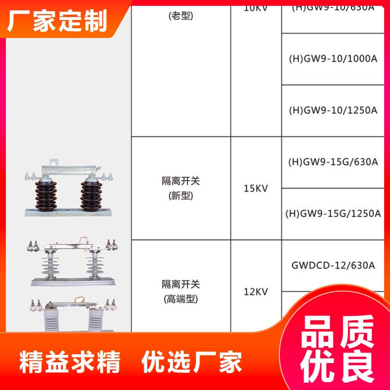 _户外高压隔离开关HGW9-12KV/200