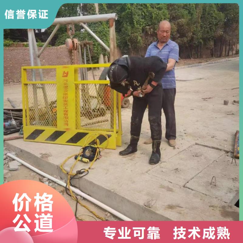 支持定制的潛水員水下施工 基地