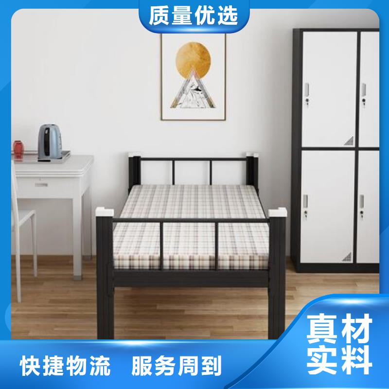 鐵床架食堂不銹鋼餐桌