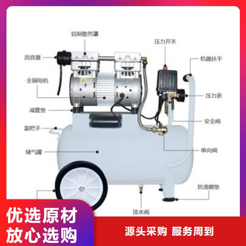 活塞式静音无油空压机空气压缩机价格合作共赢