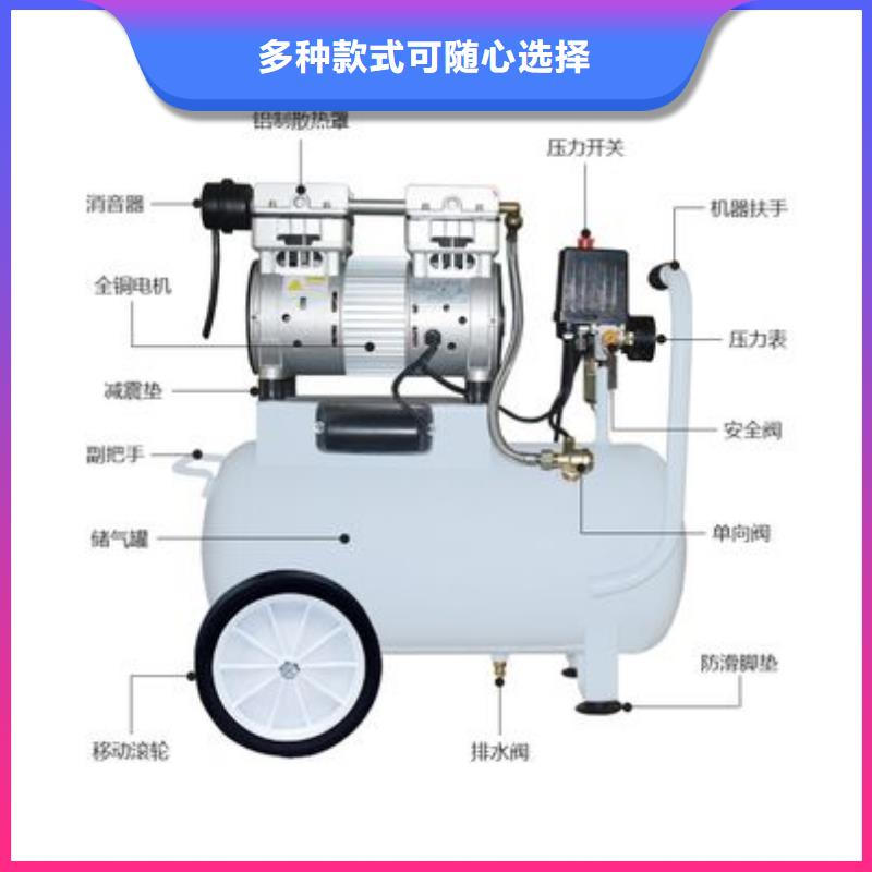 活塞式静音无油空压机空压机优良工艺
