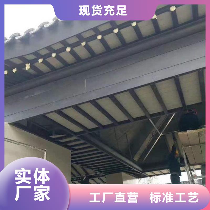 铝代木古建狮栏杆扶手准时交付