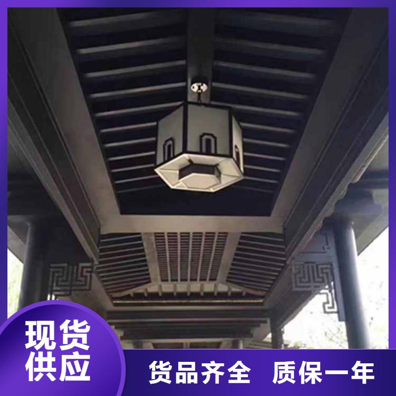 古建亭廊_铝代木寺庙现货充足量大优惠