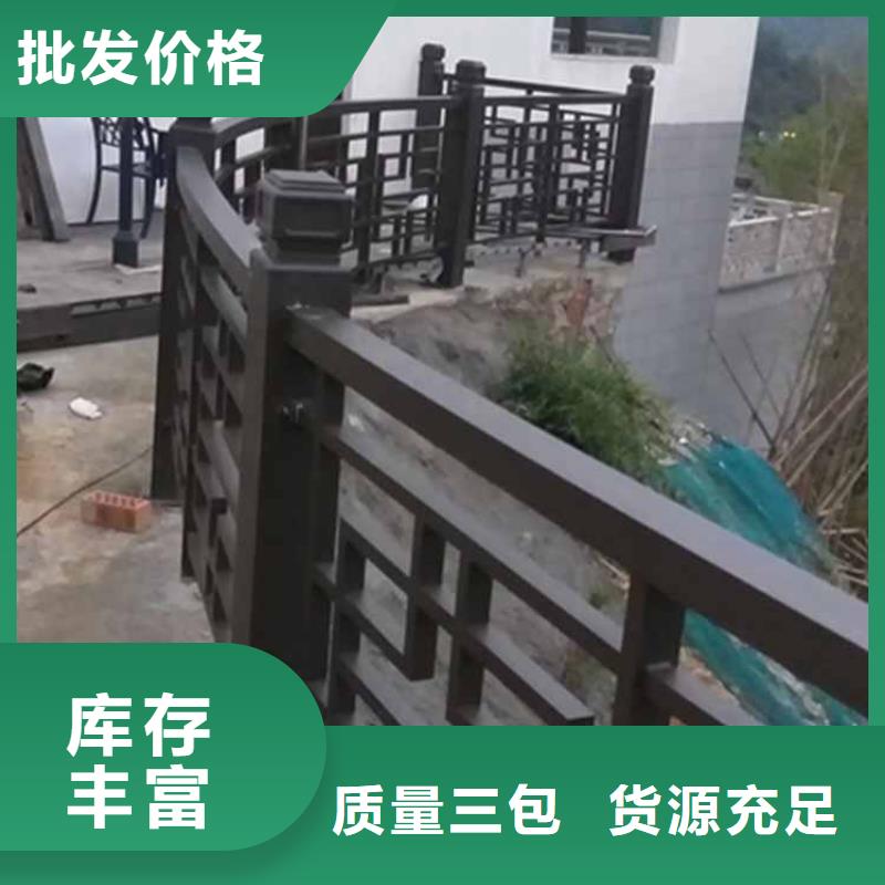 古建亭廊_铝代木寺庙现货充足量大优惠