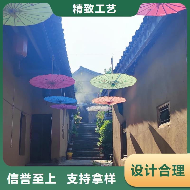 艺术漆厂家景区建筑稻草漆全包施工