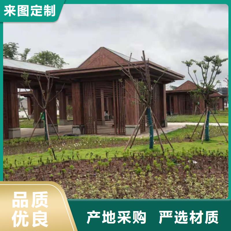 仿古园林建筑木纹漆全包施工价格