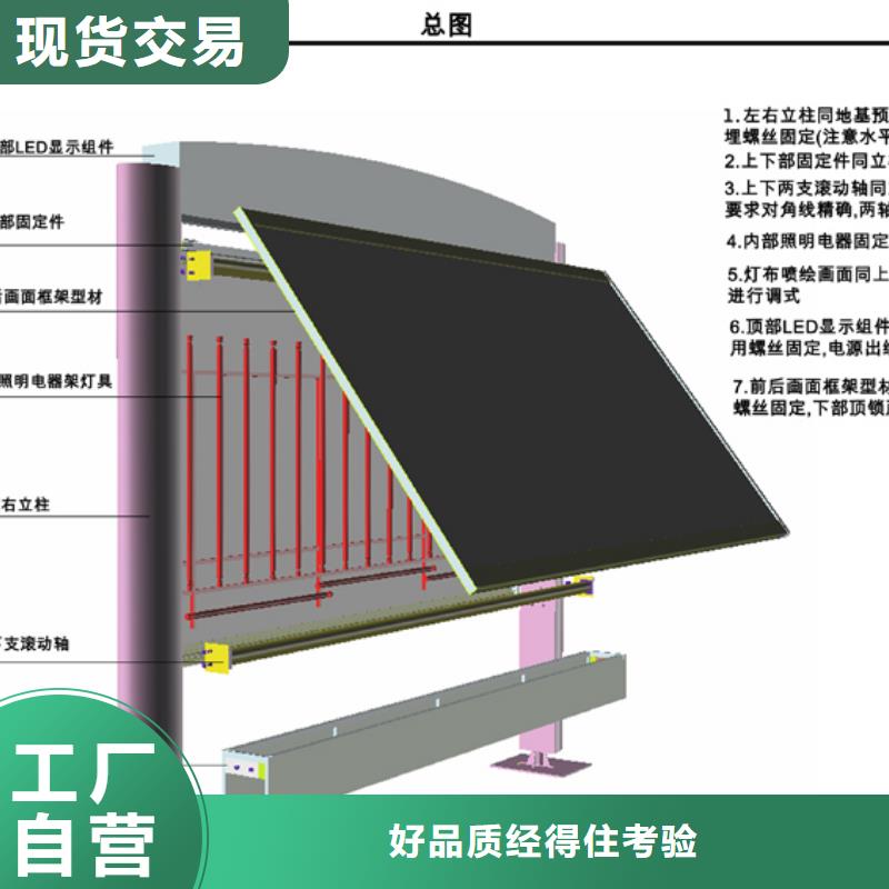 阅报栏_新农村标牌货源足质量好