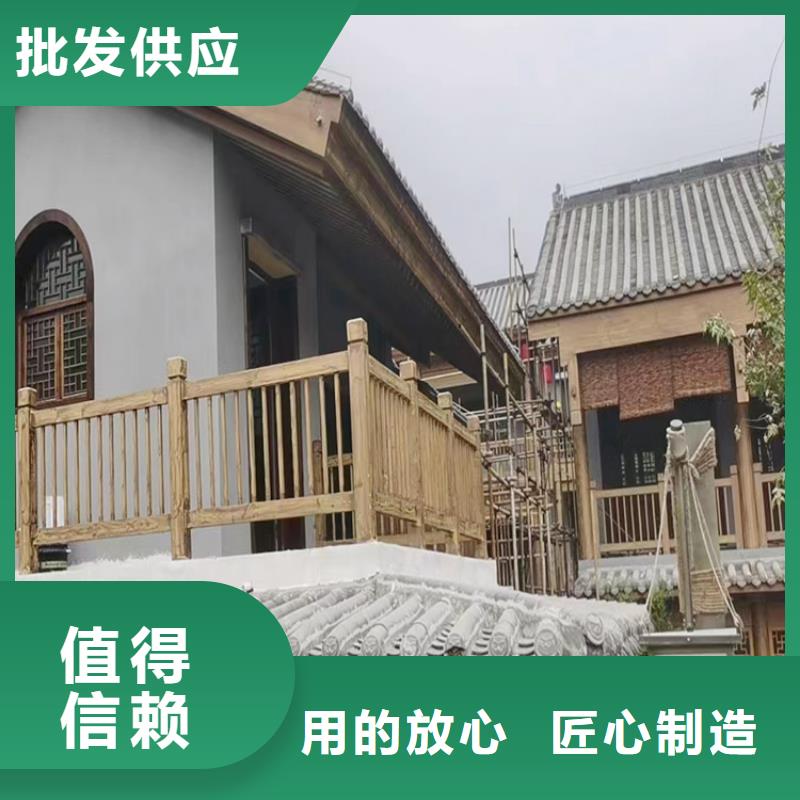 仿古园林建筑木纹漆厂家施工