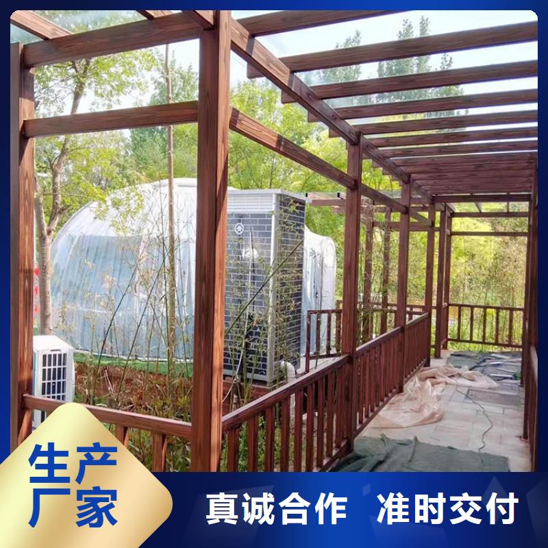 仿古园林建筑木纹漆包工包料