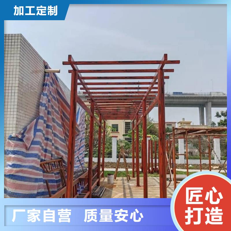 仿古园林建筑木纹漆包工包料