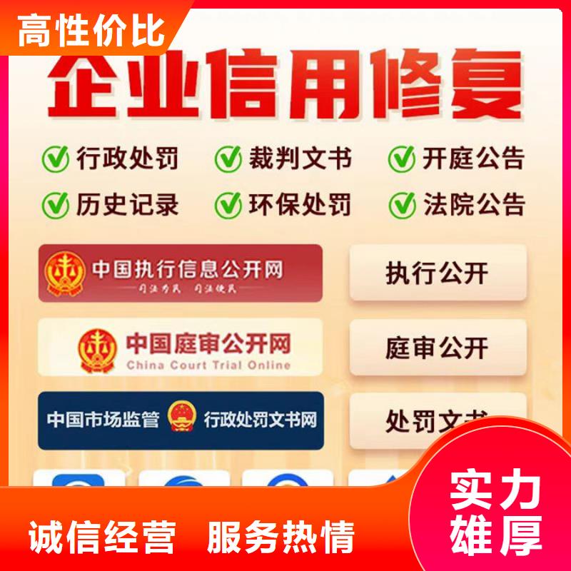 企業(yè)信用行政處罰修復(fù)流程圖表模板圖片