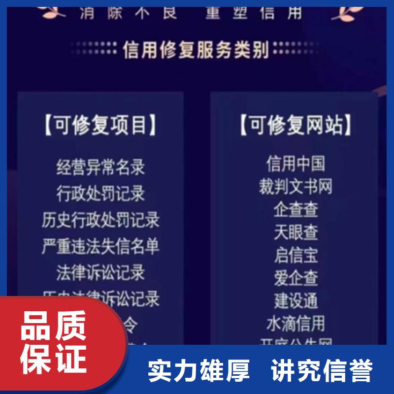 企業(yè)信用修復話術分享文案范文