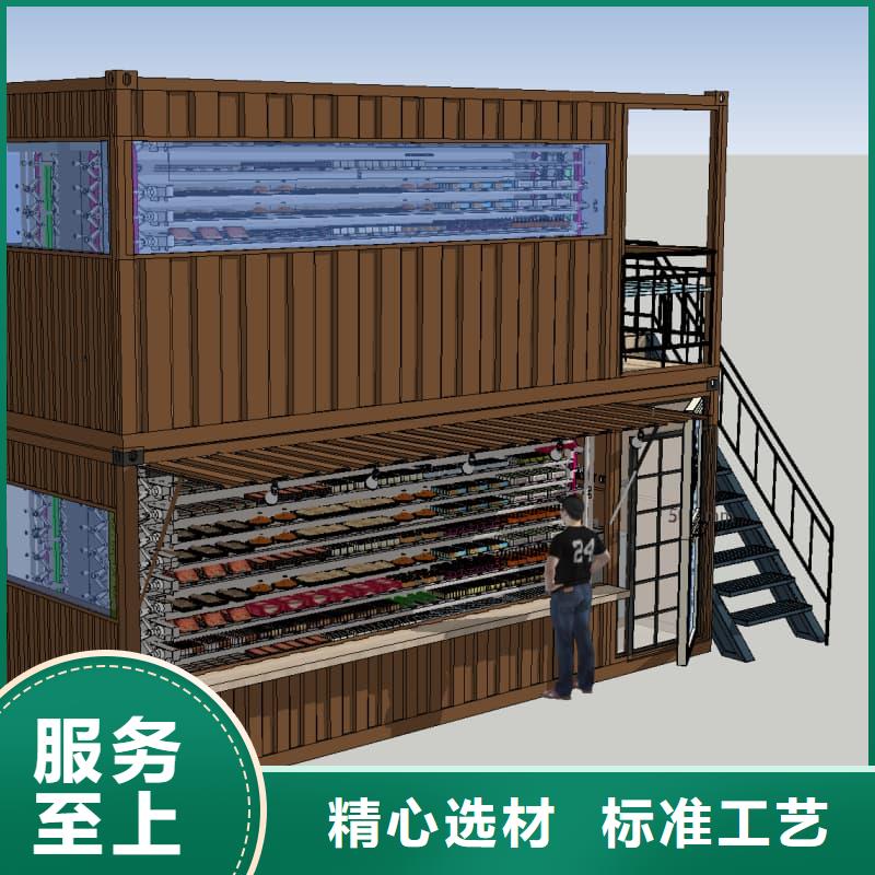 智能升降貨柜28米高跨多樓層立體升降柜工藝成熟