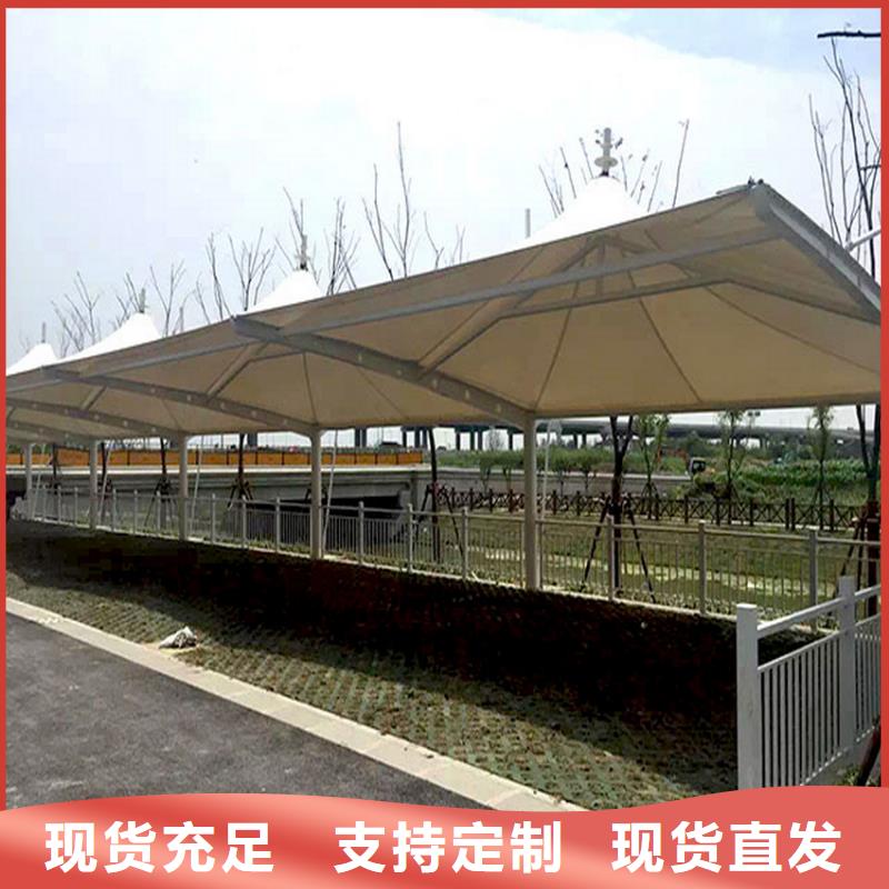 帶腳輪停車篷/膜結(jié)構(gòu)車篷廠家