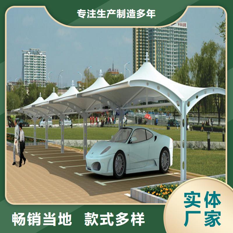 移動(dòng)伸縮車篷/張拉膜車棚搭建