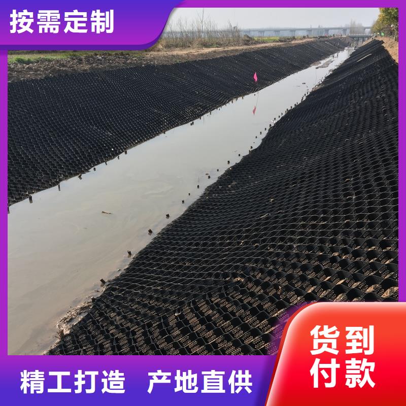 土工格室_蜂巢格室六邊形護(hù)坡質(zhì)保一年