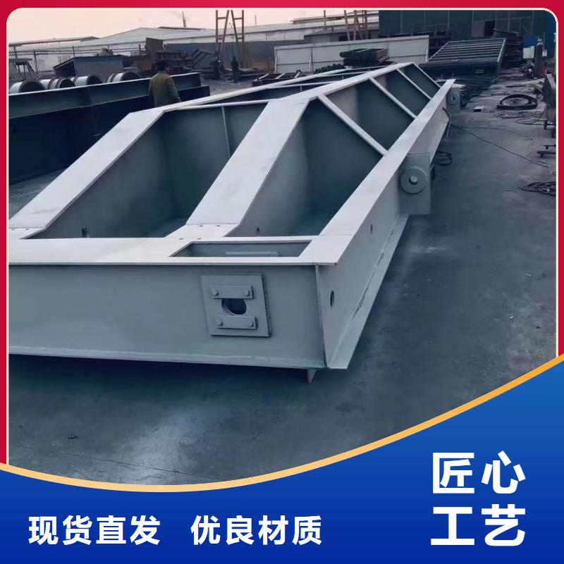 不銹鋼污水閘門來廠考察