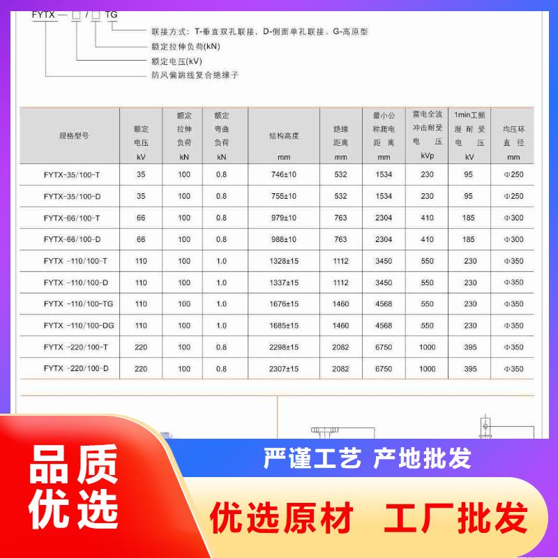 FXBW2-220/180绝缘子樊高