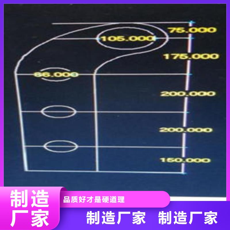 Q235材质钢板立柱切割不锈钢复合管护栏批发价格现货充裕